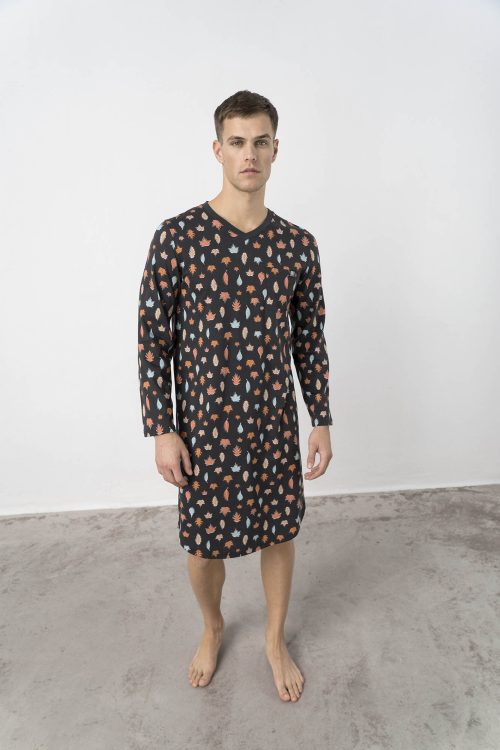 Nightgown with Long Sleeves - Image 2