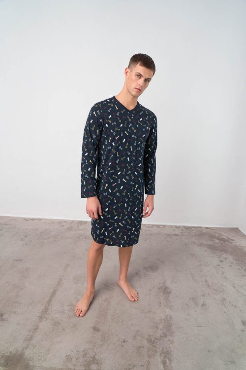 Nightgown with Long Sleeves - Image 2