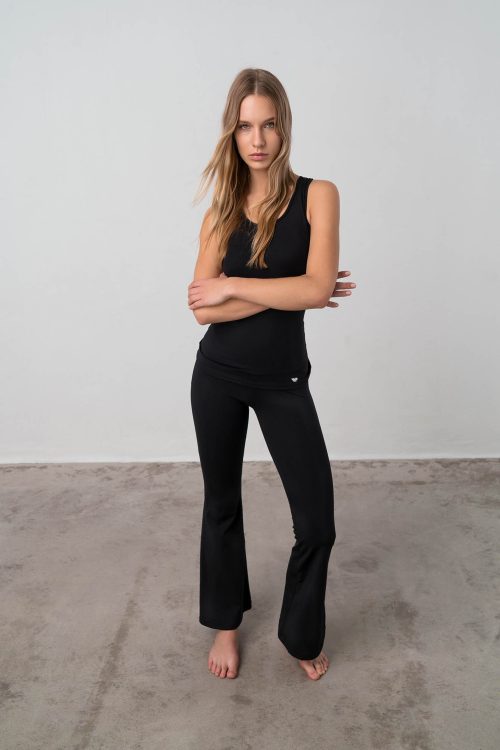 Plain High Waisted Leggings - Image 2