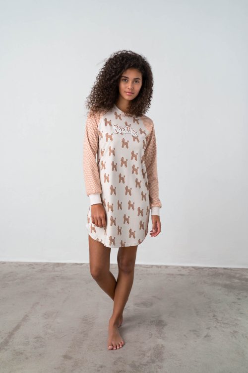 Nightgown with Long Sleeves - Image 3