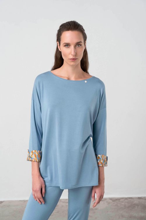 Pyjamas with Plain Pants - Image 3
