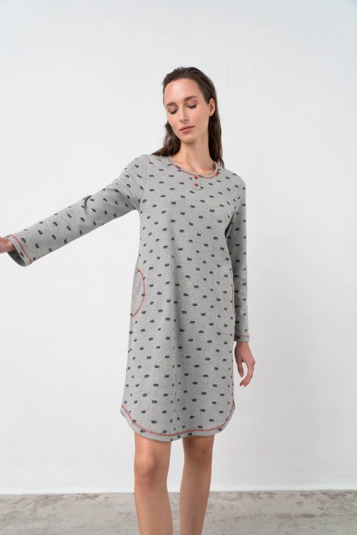 Nightgown with Pockets - Image 3