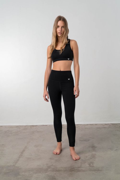 Plain High Waisted Leggings - Image 3
