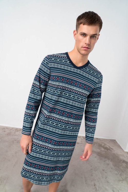 Nightgown with Long Sleeves - Image 3
