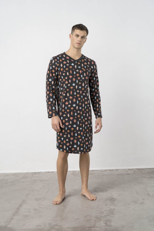 Nightgown with Long Sleeves - Image 3