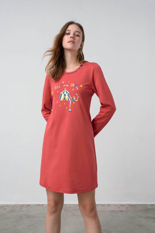 Nightgown with Long Sleeves - Image 3