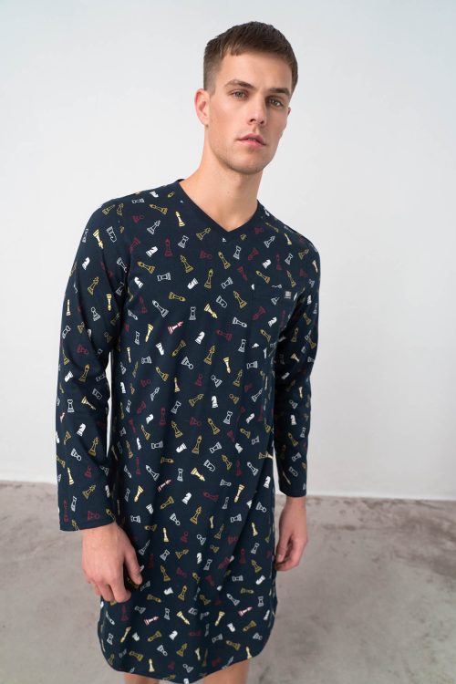 Nightgown with Long Sleeves - Image 3