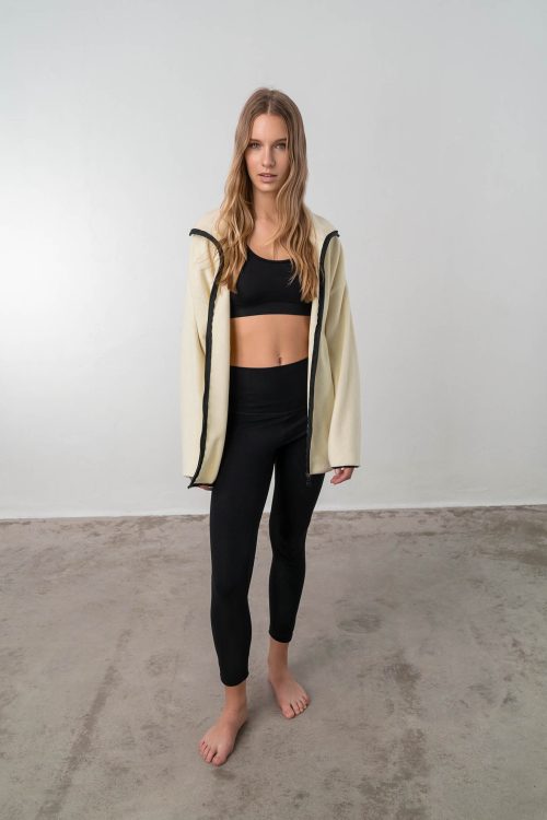 Long Sleeve Zipped Jacket - Image 3