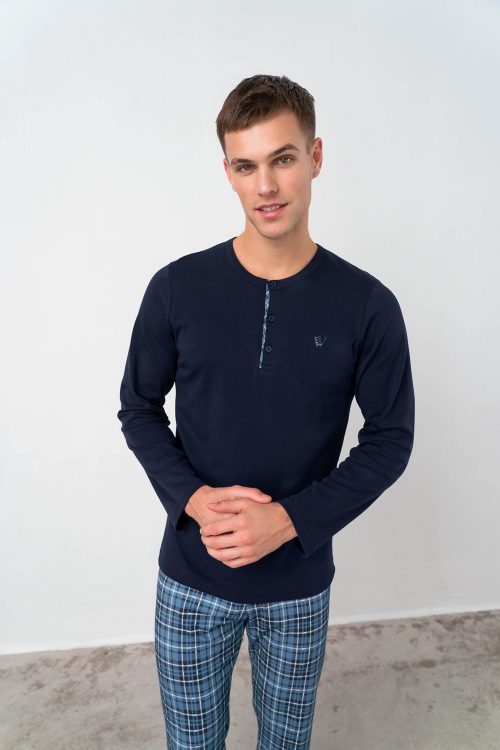 Pyjamas with Button Placket - Image 3