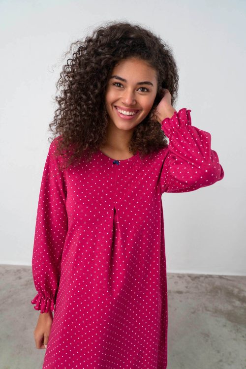 Nightgown with Long Sleeves - Image 4