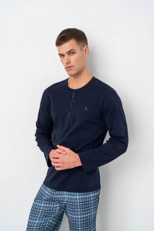Pyjamas with Button Placket - Image 4