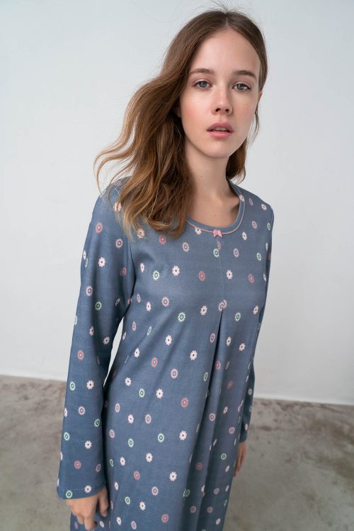 Nightgown with Long Sleeves - Image 4