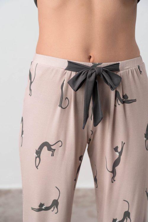Pyjamas with Plain Top - Image 4