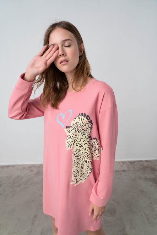 Nightgown with Long Sleeves - Image 4
