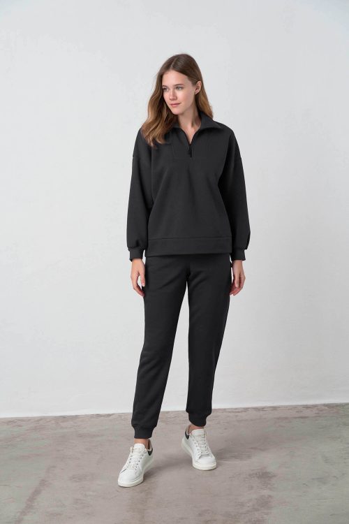 Long Sleeve Plain Blouse - Image 4