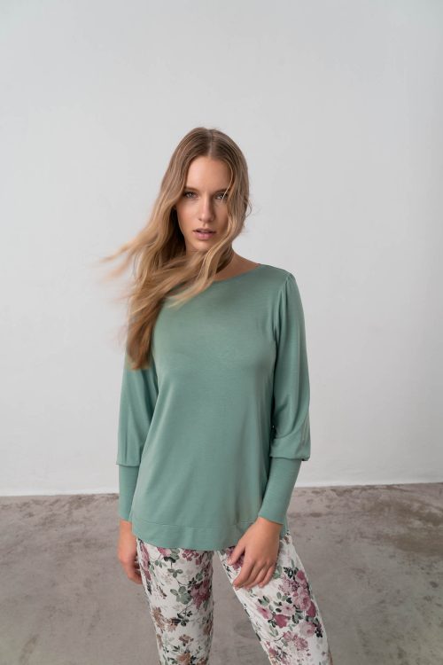 Pyjamas with Plain Top - Image 4