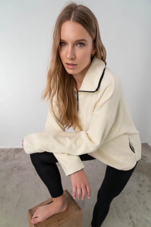 Long Sleeve Plain Top - Image 4