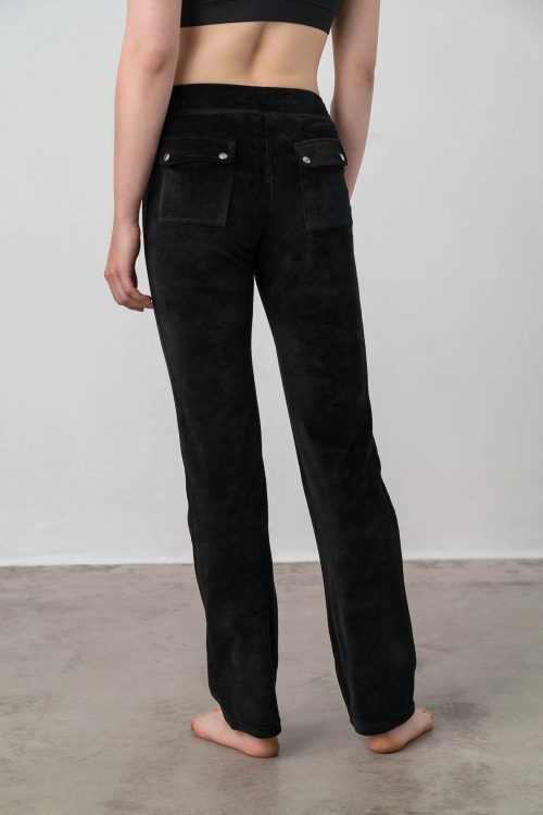 Low Waist Plain Pants - Image 4