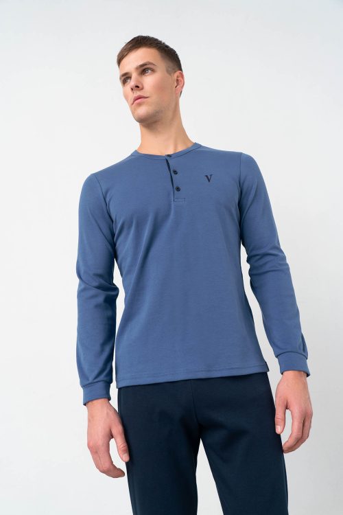 Pyjamas with Button Placket - Image 4