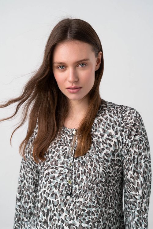 Pyjamas with Button Placket - Image 5