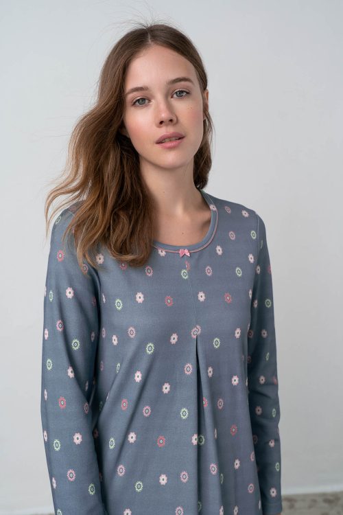 Nightgown with Long Sleeves - Image 5