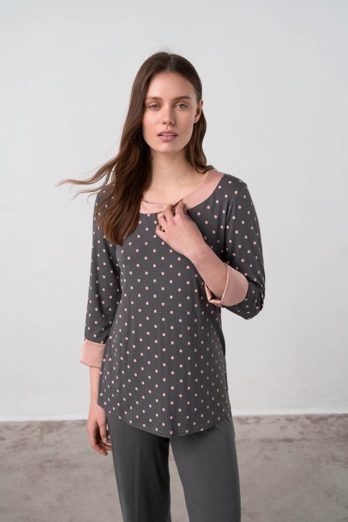 Pyjamas with Plain Pants - Image 5