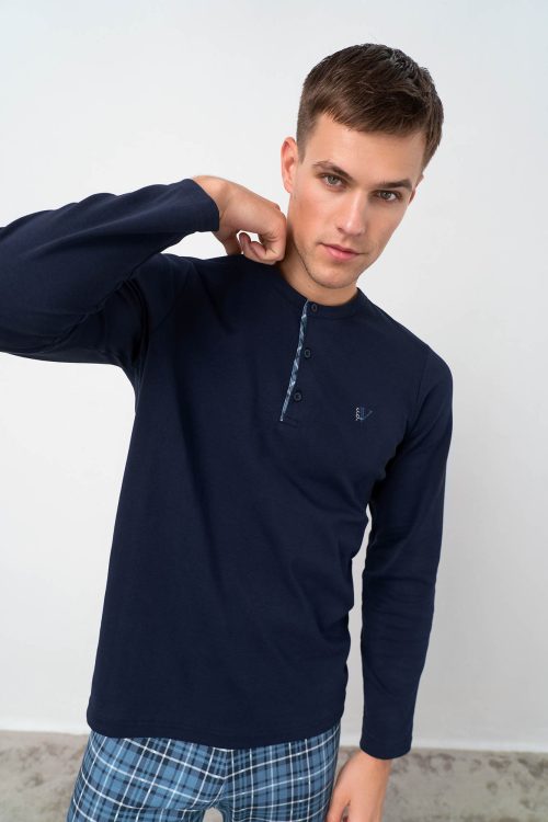 Pyjamas with Button Placket - Image 5