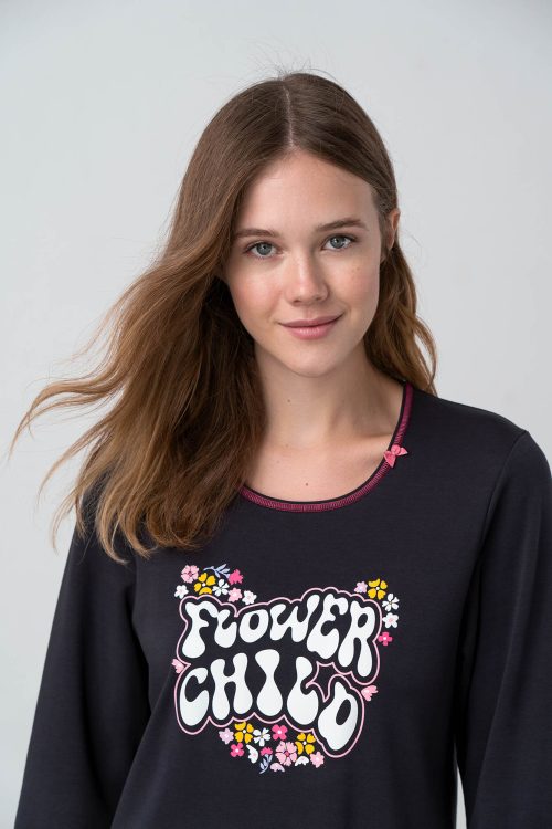 Nightgown with Long Sleeves - Image 6