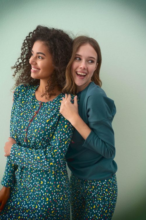 Nightgown with Button Placket - Image 6
