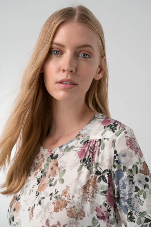 Long Floral Nightgown - Image 6