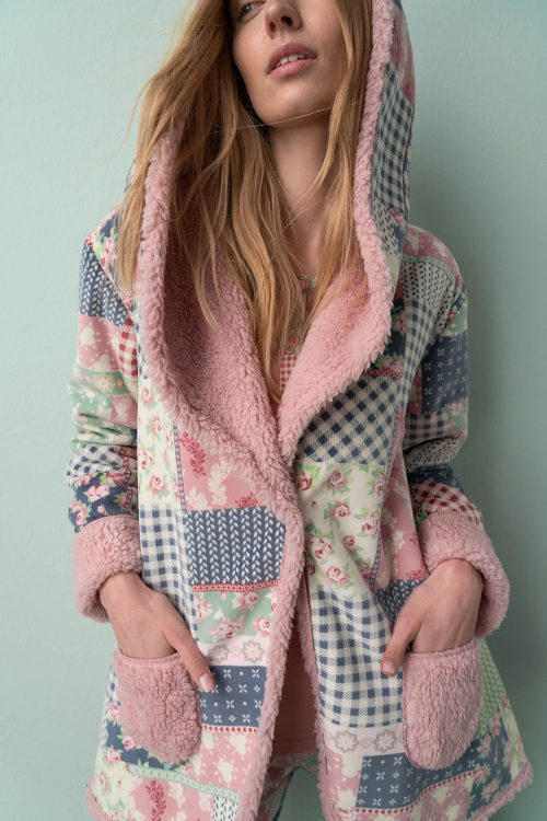 Printed Buttoned Robe - Image 7