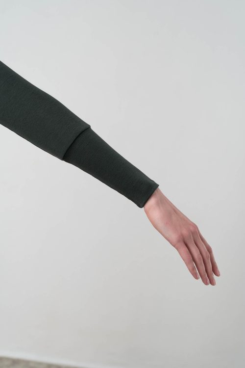 Plain Turtle Neck Top - Image 7