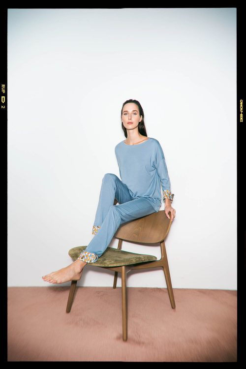 Pyjamas with Plain Pants - Image 8