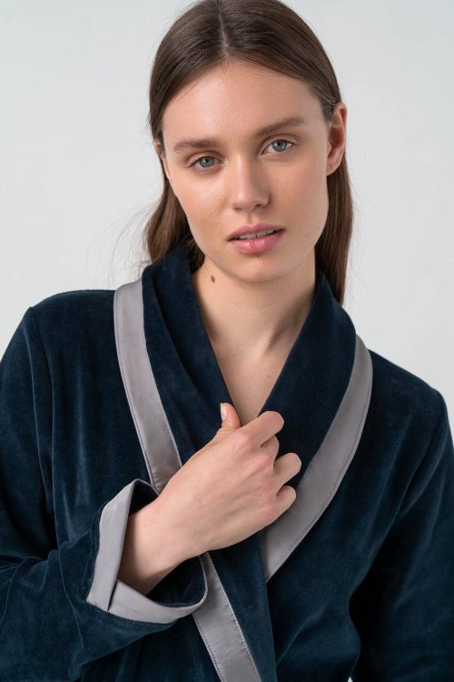 Дамски халат - кадифе - Image 3