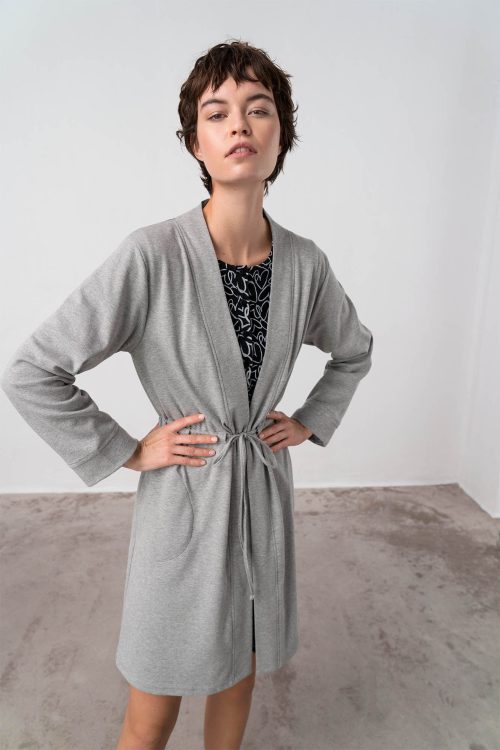 Robe with Long Sleeves - Image 9