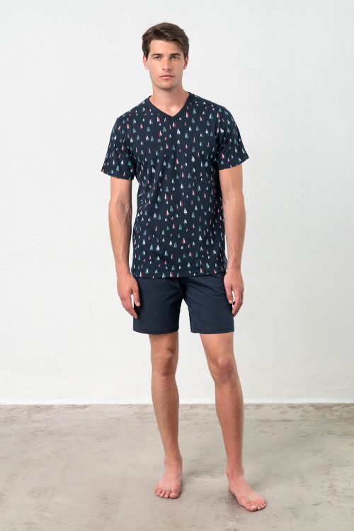 Пижама с къси ръкави - Image 1