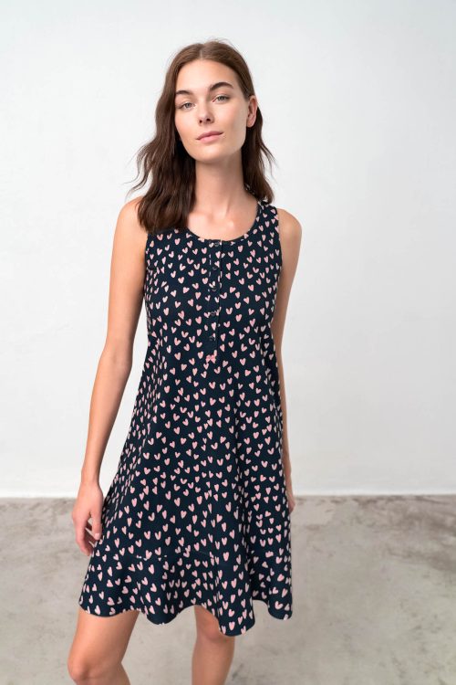 Нощна риза с копчета - Image 1