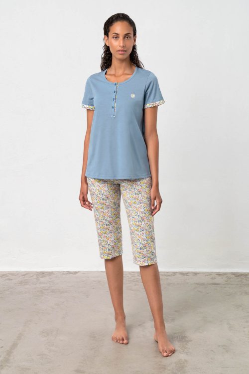 Пижама с къси ръкави - Image 1