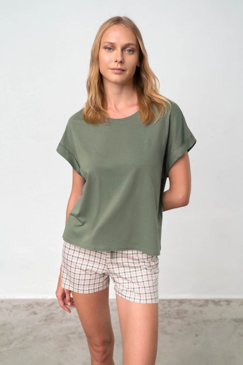 Pyjamas with Short Sleeves - Image 1