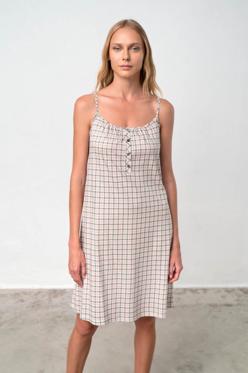 Нощна риза с презрамки - Image 1