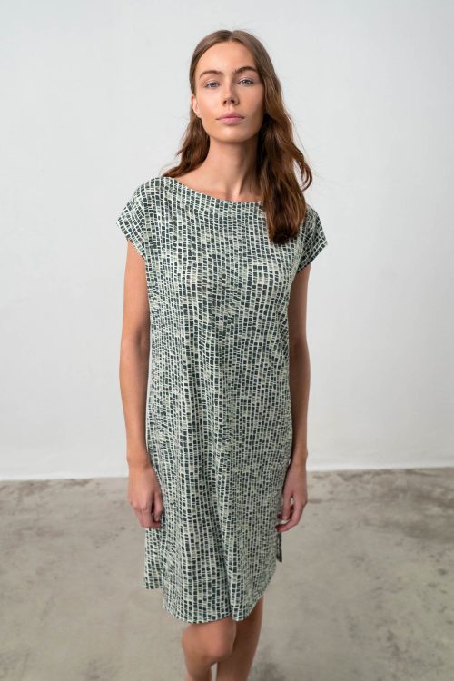 Nightgown with Short Sleeves - Image 1