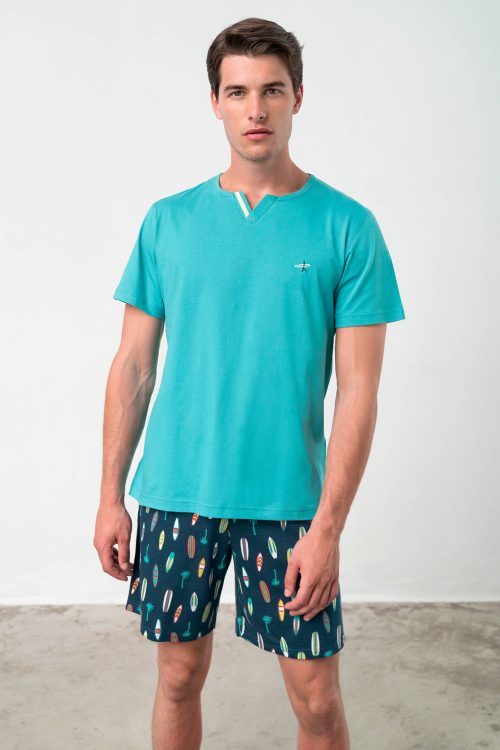 Pyjamas with Short Sleeves - Image 1