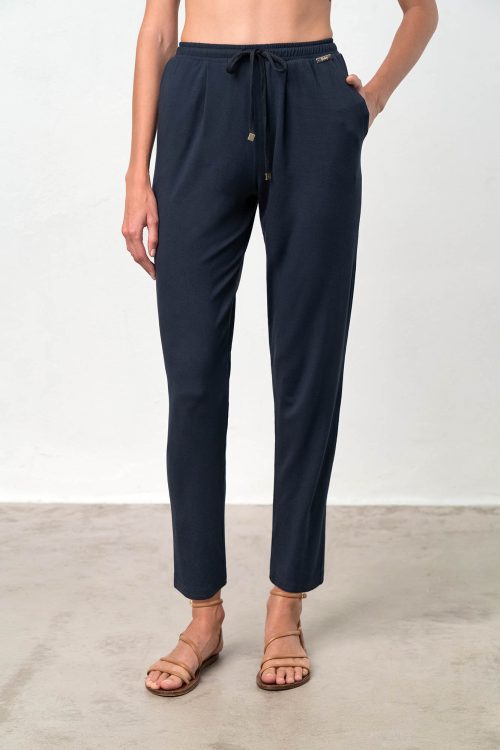Plain Pants with Side Pockets - Image 1