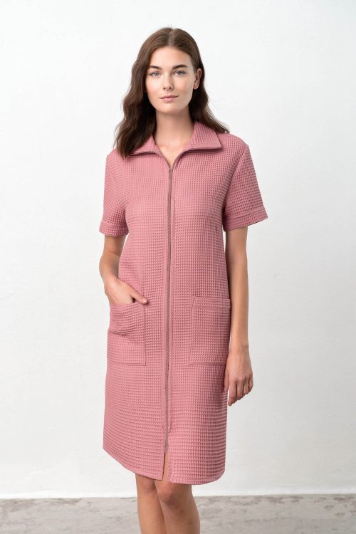 Robe with Short Sleeves - Image 1