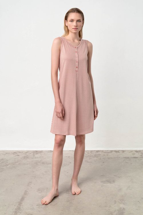 Нощна риза с копчета - Image 1