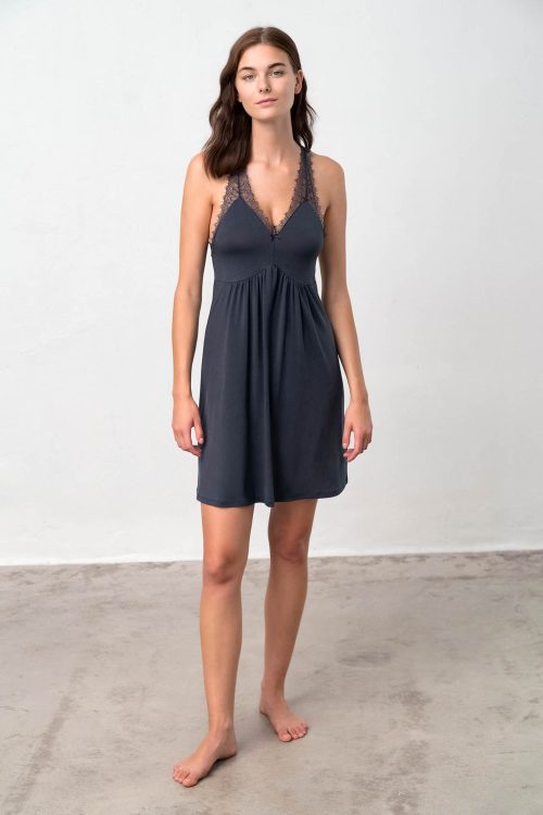 Нощна риза с презрамки - Image 1