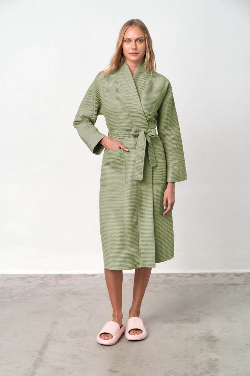 Халат с къси ръкави - Image 1