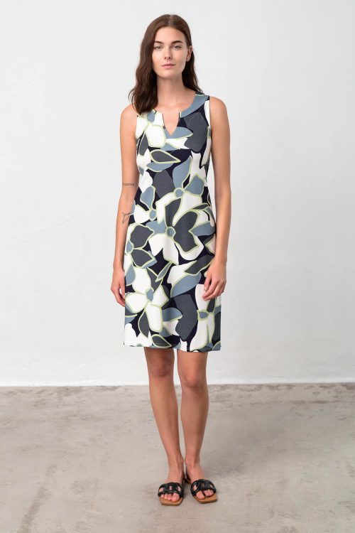 Рокля без ръкави с щампа - Image 2