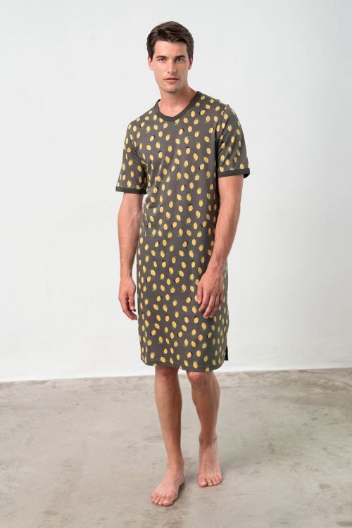 Nightgown with Short Sleevesι - Image 2
