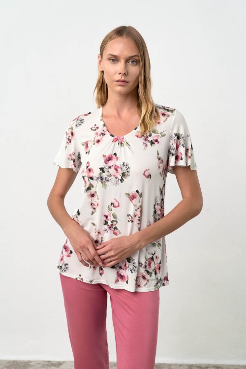 Pyjamas with Short Sleeves - Image 2